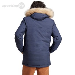 Kurtka męska adidas Parka Hooded Fur granatowa IK0552 Adidas