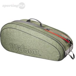 Torba tenisowa Wilson Team 6PK zielona WR8022701001 Wilson