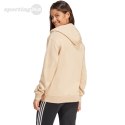 Bluza damska adidas Essentials Linear Hoodie beżowa IS2083 Adidas