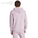 Bluza męska adidas Essentials Fleece Hoodie fioletowa IN0328 Adidas