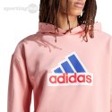 Bluza męska adidas FI BOS HD OLY różowa IS9597 Adidas