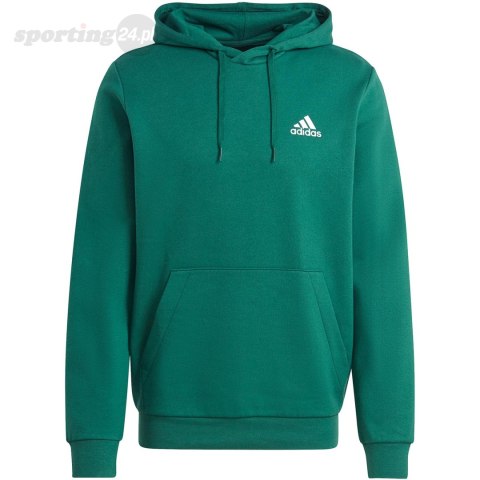 Bluza męska adidas Feelcozy Hoodie zielona IL3295 Adidas