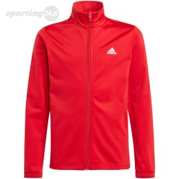 Dres dla dzieci adidas Essentials Big Logo Track Suit czerwono-czarny IJ6305 Adidas