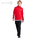 Dres dla dzieci adidas Essentials Big Logo Track Suit czerwono-czarny IJ6305 Adidas