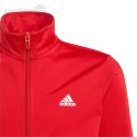 Dres dla dzieci adidas Essentials Big Logo Track Suit czerwono-czarny IJ6305 Adidas