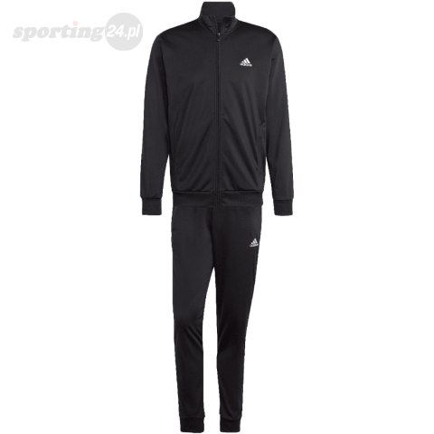 Dres męski adidas Linear Logo Tricot Track Suit czarny IC6775 Adidas