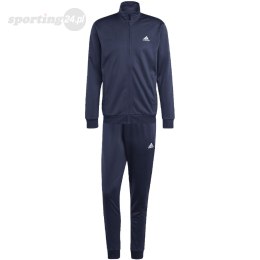 Dres męski adidas Linear Logo Tricot Track Suit granatowy HZ2219 Adidas