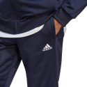 Dres męski adidas Linear Logo Tricot Track Suit granatowy HZ2219 Adidas