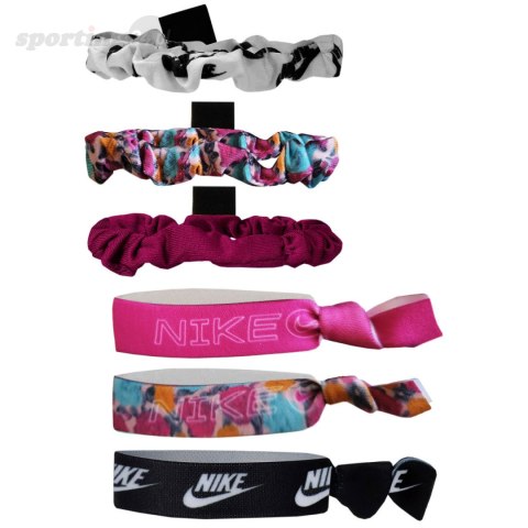 Gumki do włosów Nike Ponytail Holders 6 szt. N1003666906OS Nike