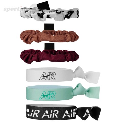 Gumki do włosów Nike Ponytail Holders 6 szt. N1003666912OS Nike