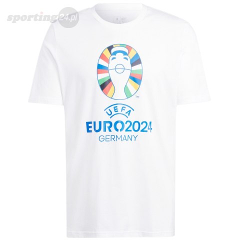 Koszulka męska adidas Euro24 biała IT9290 Adidas