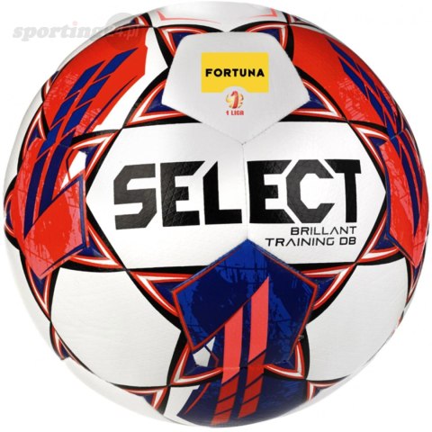 Piłka nożna Select Derbystar Brillant Training DB v23 biało-czerwono-niebieska 18180 Select