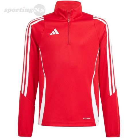 Bluza dla dzieci adidas Tiro 24 Training Top czerwona IR9361 Adidas teamwear