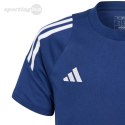 Koszulka dla dzieci adidas Tiro 24 Sweat Tee granatowa IR9357 Adidas teamwear