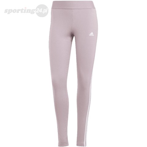 Legginsy damskie adidas Loungewear Essentials 3-Stripes różowe IR5347 Adidas