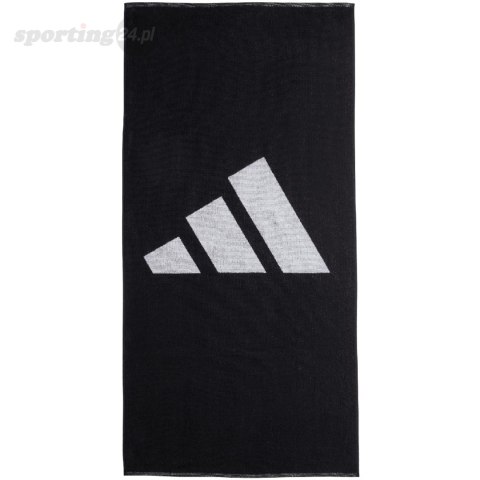 Ręcznik adidas 3BAR L czarno-biały IU1289 Adidas