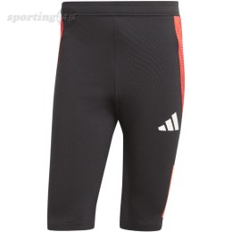 Spodenki męskie adidas Tiro 24 Competition 1/2 czarno-czerwone IR5491 Adidas teamwear