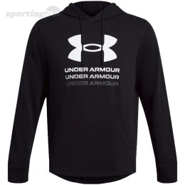 Bluza męska Under Armour UA Rival Terry Graphic Hoodie czarna 1386047 001 Under Armour