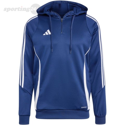 Bluza męska adidas Tiro 24 Training Hooded niebieska IR9398 Adidas teamwear