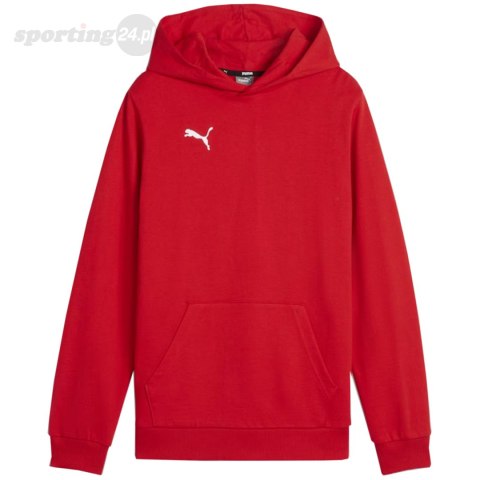 Bluza dla dzieci Puma Team Goal Casuals Hoddy czerwona 658619 01 Puma