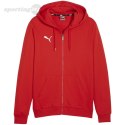 Bluza męska Puma Team Goal Casuals Hooded czerwona 658595 01 Puma