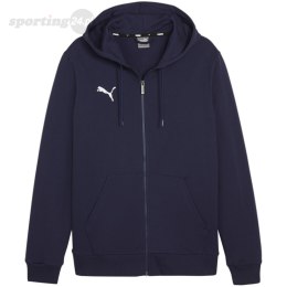 Bluza męska Puma Team Goal Casuals Hooded granatowa 658595 06 Puma