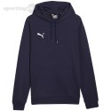 Bluza męska Puma Team Goal Casuals Hoody granatowa 658618 06 Puma