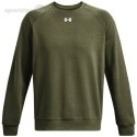 Bluza męska Under Armour Rival Fleece Crew khaki 1379755 390 Under Armour