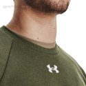 Bluza męska Under Armour Rival Fleece Crew khaki 1379755 390 Under Armour