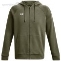 Bluza męska Under Armour Rival Fleece FZ Hoodie khaki 1379767 390 Under Armour