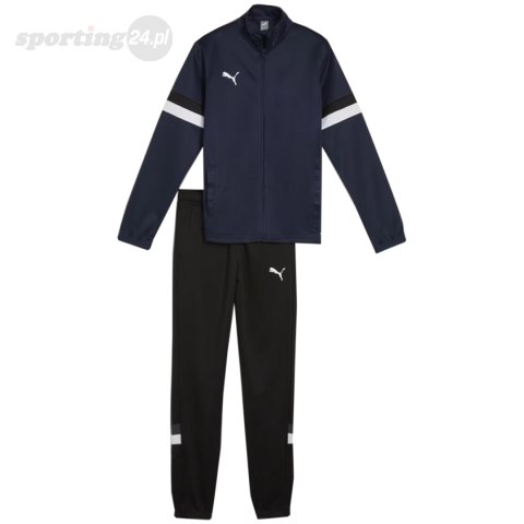 Dres dla dzieci Puma Team Rise granatowo-czarny 658655 06 Puma