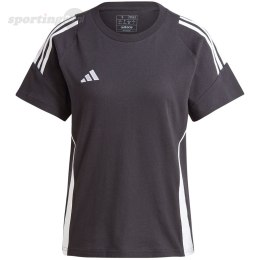 Koszulka damska adidas Tiro 24 Sweat Tee czarna IJ9955 Adidas teamwear