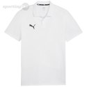 Koszulka męska Puma Team Goal Casuals Polo biała 658605 04 Puma