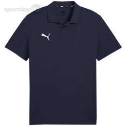 Koszulka męska Puma Team Goal Casuals Polo granatowa 658605 06 Puma