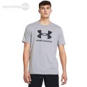 Koszulka męska Under Armour Sportstyle Logo szara 1382911 035 Under Armour