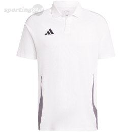 Koszulka męska adidas Tiro 24 Competition Polo biała IR7565 Adidas teamwear