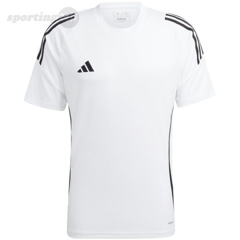 Koszulka męska adidas Tiro 24 Jersey biała IS1019 Adidas teamwear