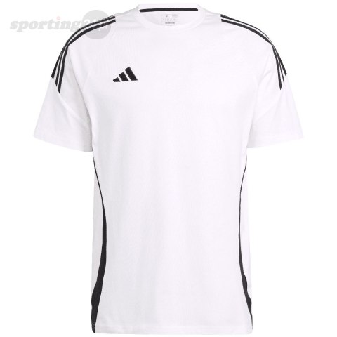 Koszulka męska adidas Tiro 24 Sweat biała IR9353 Adidas teamwear