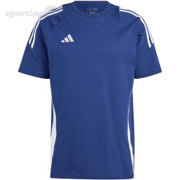 Koszulka męska adidas Tiro 24 Sweat niebieska IR9347 Adidas teamwear