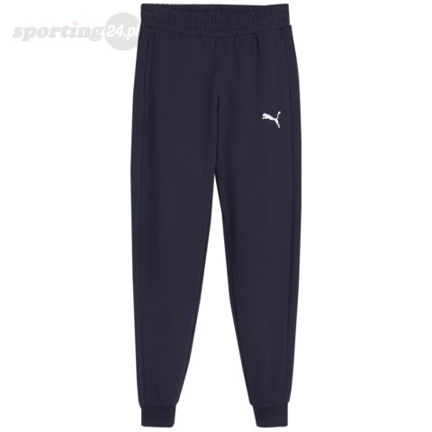 Spodnie dla dzieci Puma Team Goal granatowe 658601 06 Puma