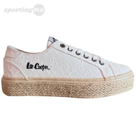 Buty damskie Lee Cooper białe LCW-24-44-2425LA Lee Cooper