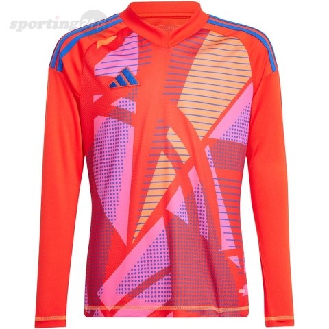 Koszulka bramkarska dla dzieci adidas Tiro 24 Competition Long Sleeve czerwona IN0431 Adidas teamwear