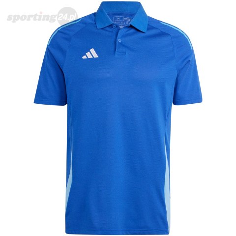 Koszulka męska adidas Tiro 24 Competition Polo niebieska IR7566 Adidas teamwear