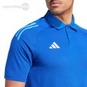 Koszulka męska adidas Tiro 24 Competition Polo niebieska IR7566 Adidas teamwear