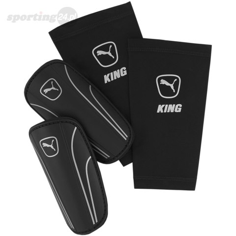 Ochraniacze piłkarskie Puma King Sleeve czarne 30851 02 Puma