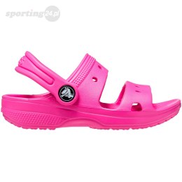 Sandały dla dzieci Crocs Classic Kids Sandals T różowe 207537 6UB Crocs