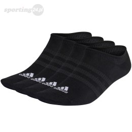 Skarpety adidas Thin and Light No-Show Socks 3P czarne IC1327 Adidas