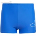 Spodenki kąpielowe dla dzieci adidas Szorty Performance Big Bars Swim niebieskie IK9653 Adidas