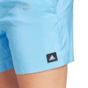 Spodenki kąpielowe męskie adidas Solid CLX Classic-Length niebieskie IR6216 Adidas