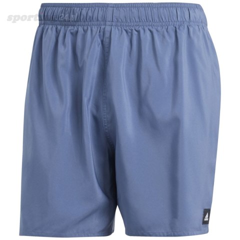 Spodenki kąpielowe męskie adidas Solid CLX Short-Length niebieskie IR6221 Adidas